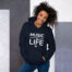 heavy blend hoodie music is life