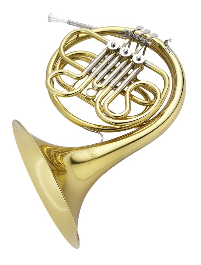 French horn for sale - Jupiter single horn in F - enjoy free lessons and music education