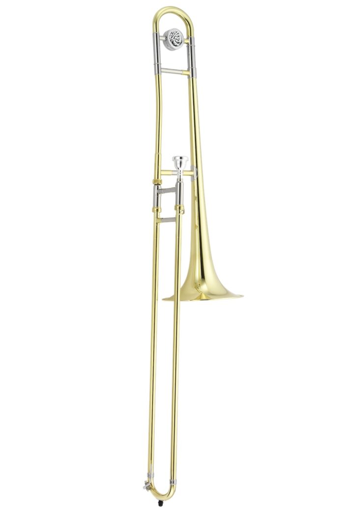 Standard student trombone for sale - Jupiter full sounding instrument - learn to play the trombone for free