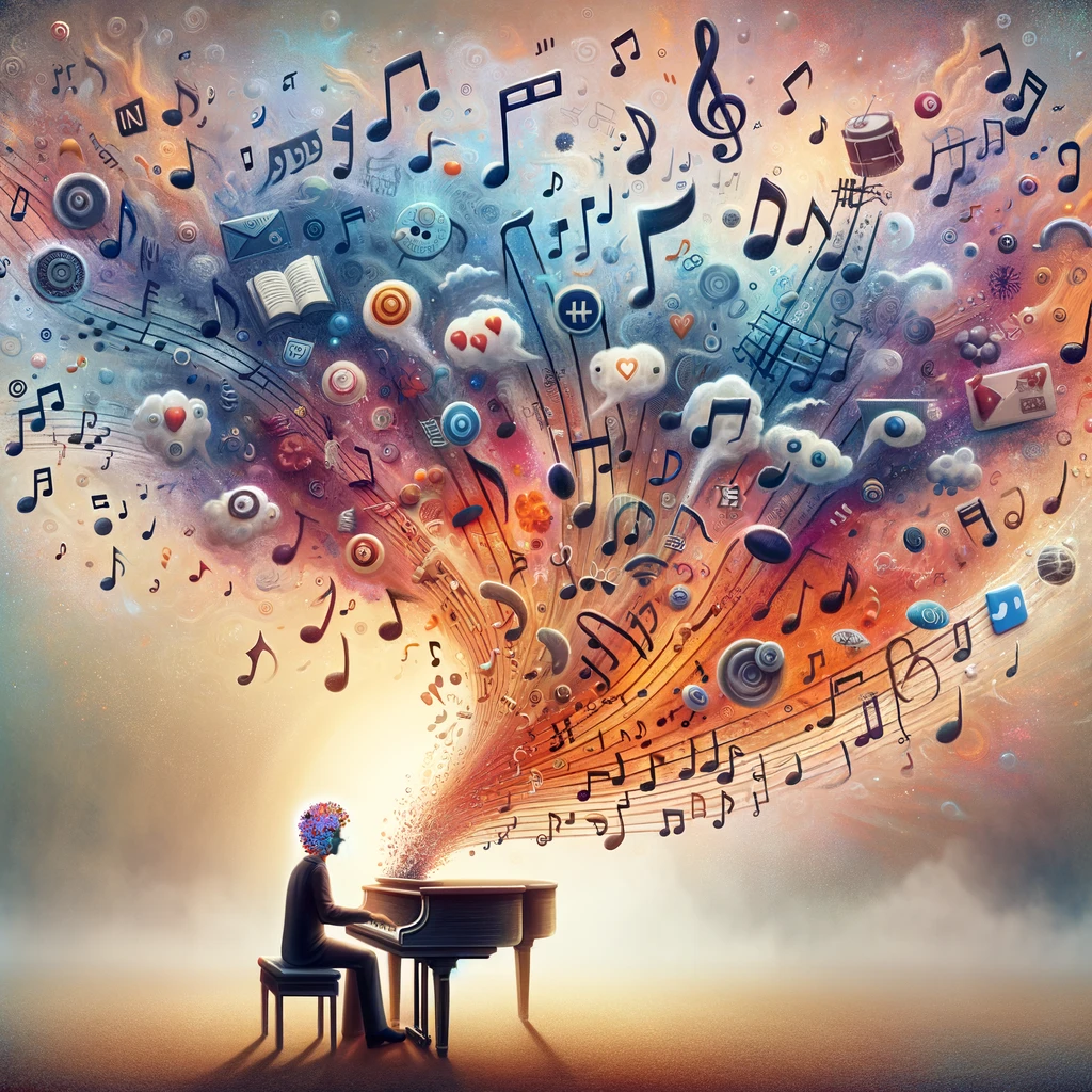 music develops creativity