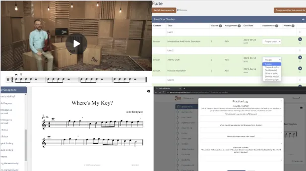 practicing musician platform, homeschool music curriculum