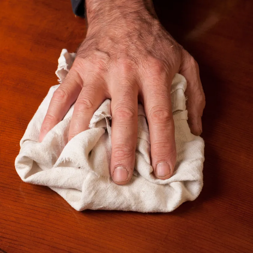 Cleaning the Violin Body