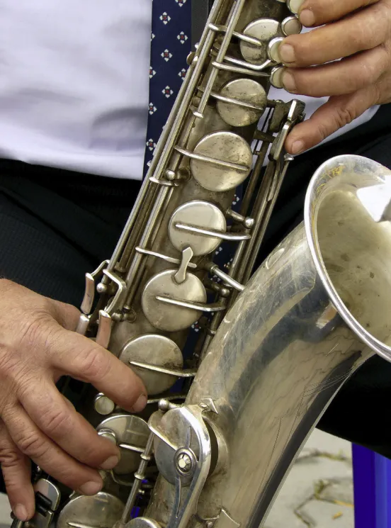 musical journey with a tenor saxophone