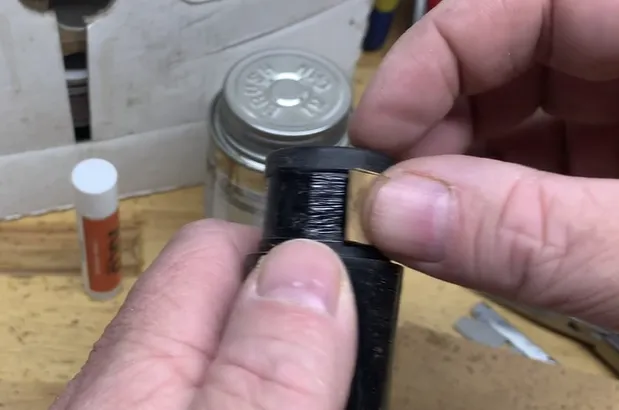 Carefully wrap the cork around the tenon, Clarinet Cork Replacement