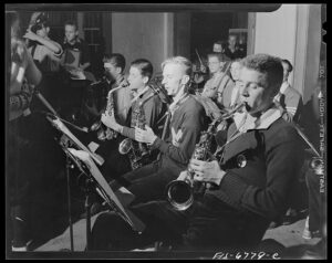 National music camp where 300 or more young musicians study symphonic music for eight weeks each summer. 1942