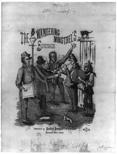 the wansering Minsrels 1869