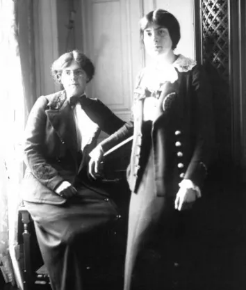 Nadia and Lili Boulanger photographed together in 1913