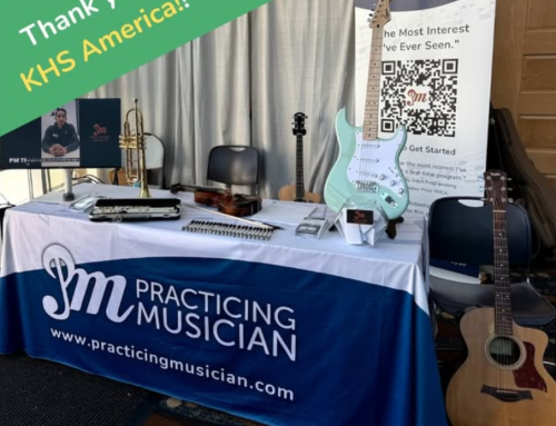 Practicing Musician at the 45th Annual NAYDO